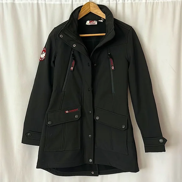 Canada Weather Gear Black Water Resistant Jacket Coat **Size S** 🧥🧥 - Picture 1 of 6